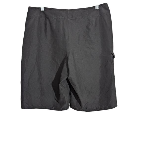 Reef Life's Short Go Surfing Black Cargo Board Shorts Men's Size 34 - Picture 6 of 6